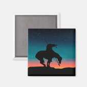 トレイルシルエット角磁石の終点 マグネット (正面/裏面)