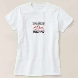 トレイルセラピーミニマリストマウンテンハイキングクラブ名 Tシャツ