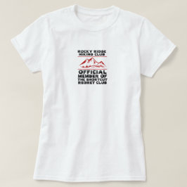 トレイルセラピーミニマリストマウンテンハイキングクラブ名 Tシャツ
