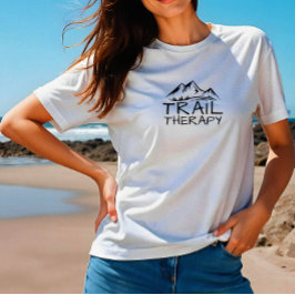 トレイルセラピーミニマリストマウンテンハイキング トライブレンドTシャツ