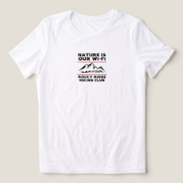 トレイルセラピー ミニマリスト マウンテンハイキング クラブ名 トライブレンドＴシャツ