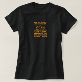 トレイルセラピー ミニマリスト マウンテンハイキング クラブ名 Tシャツ