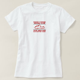 トレイルセラピー ミニマリスト マウンテンハイキング クラブ名 Tシャツ