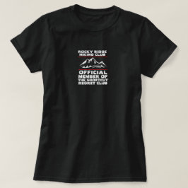 トレイルセラピー ミニマリスト マウンテンハイキング クラブ名 Tシャツ