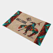 トレイルドアマットの端 ドアマット (アングル)