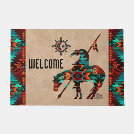 トレイルドアマットの端 ドアマット