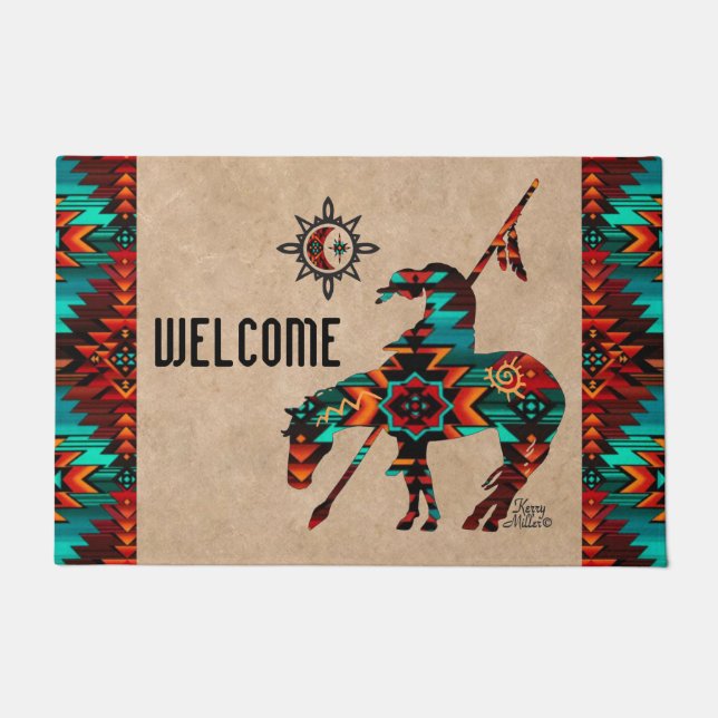 トレイルドアマットの端 ドアマット (正面)