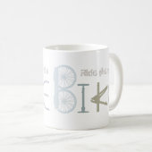 トレイルバイクグラフィティスポーツ引用文 コーヒーマグカップ (正面右)