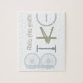 トレイルバイクグラフィティスポーツ引用文 ジグソーパズル (縦)