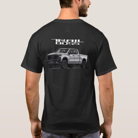トレイルボス シルバー トラック Tシャツ (裏面)