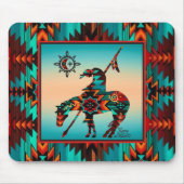 トレイルマウスパッドの終点 マウスパッド (正面)