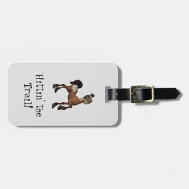 トレイルマンガの馬を引っ張る ラゲッジタグ