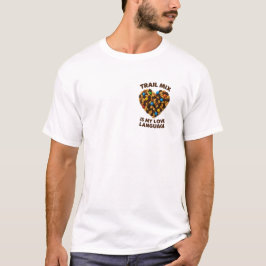 トレイルミックスは私の愛の言葉 プレミアムメンズ Tシャツ