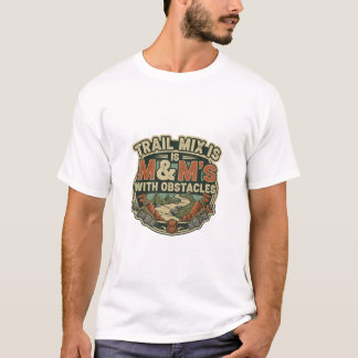 トレイルミックスは障害のあるM&M's Tシャツ
