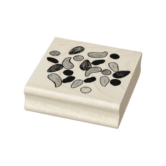 トレイルミックススナックフードナッツ飴キャンプキャンピングスタンプ ラバースタンプ (スタンプ)