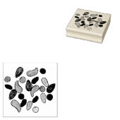 トレイルミックススナックフードナッツ飴キャンプキャンピングスタンプ ラバースタンプ (押印)