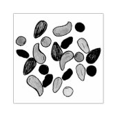 トレイルミックススナックフードナッツ飴キャンプキャンピングスタンプ ラバースタンプ (インプリント)