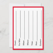 トレイルライディング5招待状 招待状 (裏面)