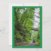 トレイルライディング8フラット招待状、サイズ: 5" x 7" 招待状 (正面)