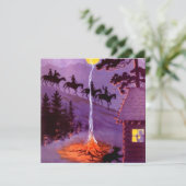 トレイルライド乗馬キャンピング招待状 招待状 (スタンド正面)