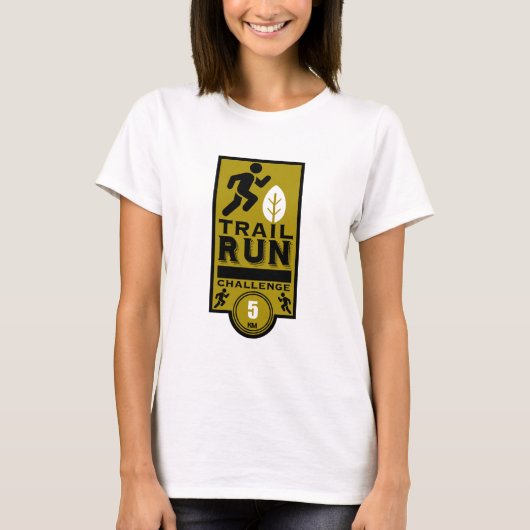 トレイルランナースポーツ自然 Tシャツ (正面)