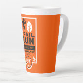 トレイルランナーレース大会 カフェラテマグ (右アングル)