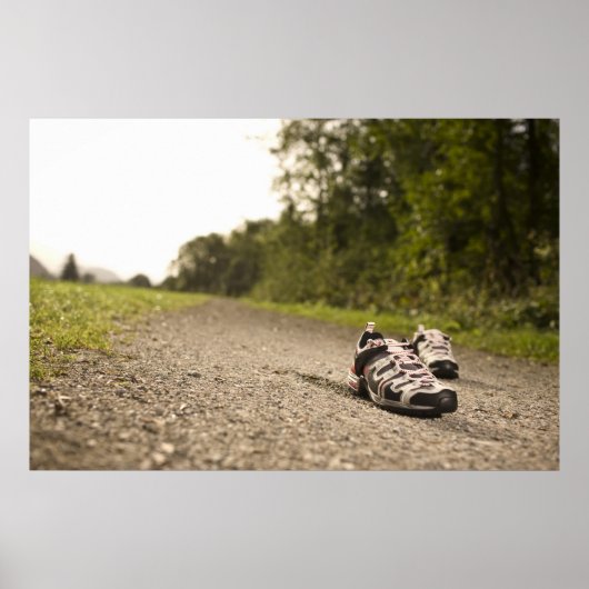 トレイルランニングのポスター ポスター (正面)