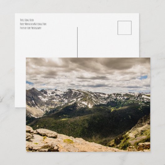 トレイルリッジロード ポストカード (正面/裏面)