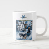 トレイル凍っていチャレンジ – Winters Race ジャンボコーヒーマグカップ (右)