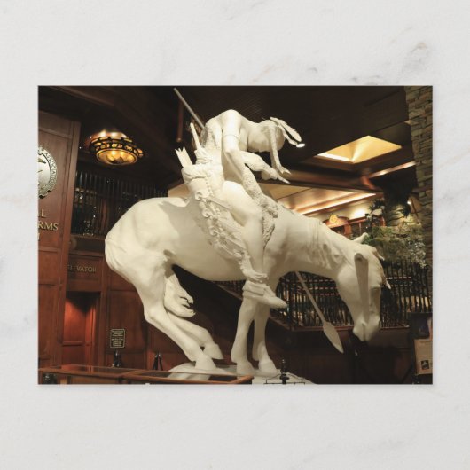 トレイル彫刻の終わり ポストカード (正面)