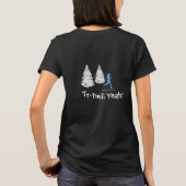 トレイル笑わされるスランニングシャツ Tシャツ (裏面)