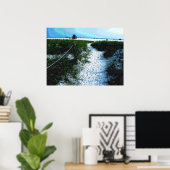 トレイル素晴らしからシエスタ鍵ビーチ ポスター (ホームオフィス)