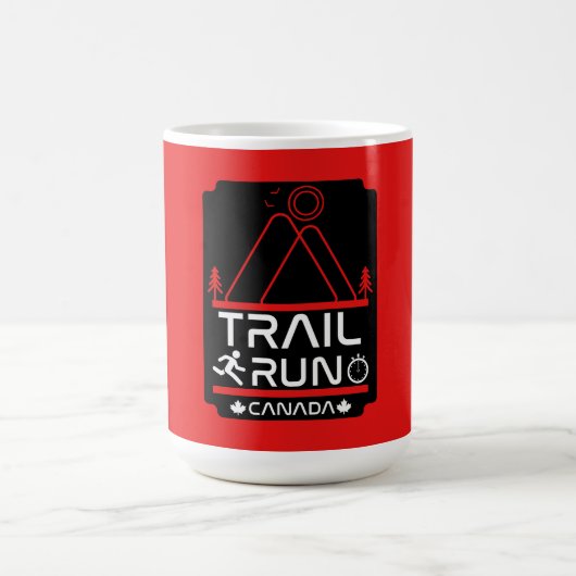 トレイル走カナダ コーヒーマグカップ (中央)