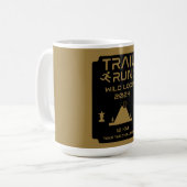 トレイル走コンペティション賞 コーヒーマグカップ (正面左)