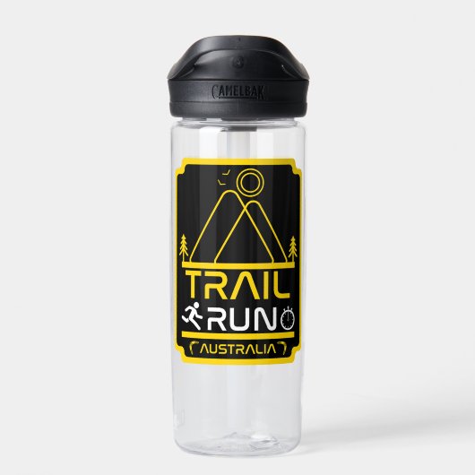 トレイル走ズのクラブと大会 ウォーターボトル (背面)