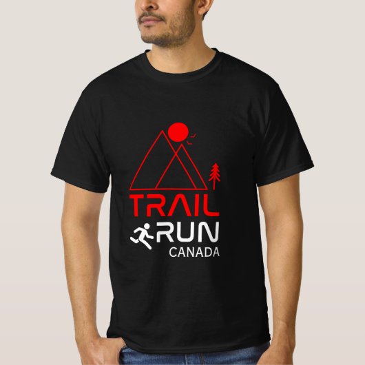 トレイル走ズのクラブと大会 Tシャツ (正面)