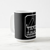 トレイル走ズニュージーランド コーヒーマグカップ (正面左)