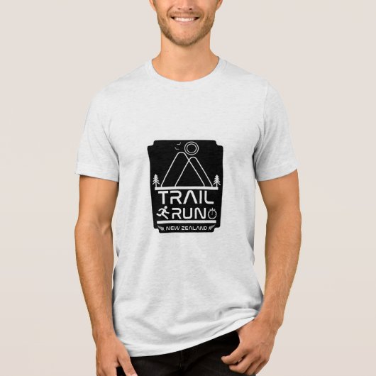 トレイル走ズニュージーランド トライブレンドTシャツ (正面)