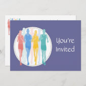 トレイル走ズレースイベント 招待状 (正面/裏面)