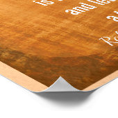 トレイル離れ- – エマーソン引用文- – アートプリント ポスター (角)