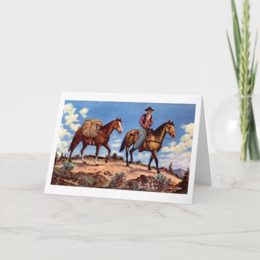 「トレイル」西クリスマスカード シーズンカード (正面)