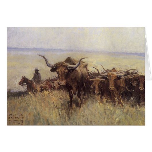 トレイルHerd to Wyoming by WHD Koerner (正面横)