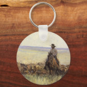 トレイルHerd to Wyoming by WHD Koerner キーホルダー (正面)