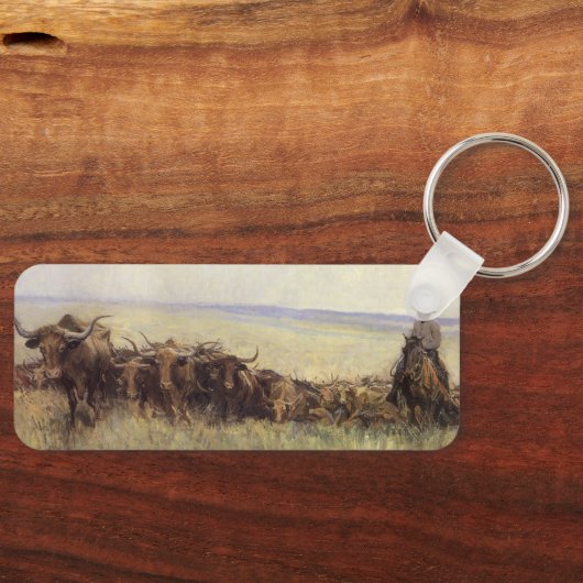 トレイルHerd to Wyoming by WHD Koerner キーホルダー (正面)