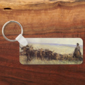 トレイルHerd to Wyoming by WHD Koerner キーホルダー (裏面)