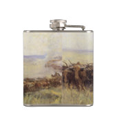 トレイルHerd to Wyoming by WHD Koerner フラスク (裏面)