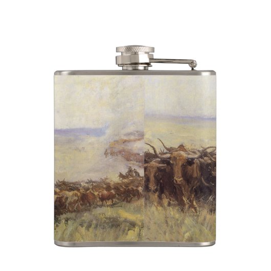 トレイルHerd to Wyoming by WHD Koerner フラスク (裏面)