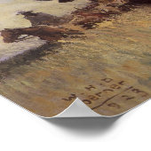 トレイルHerd to Wyoming by WHD Koerner ポスター (角)