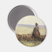 トレイルHerd to Wyoming by WHD Koerner マグネット (正面/裏面)