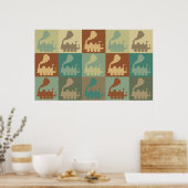 トレインアポップ・アートのート ポスター (キッチン)